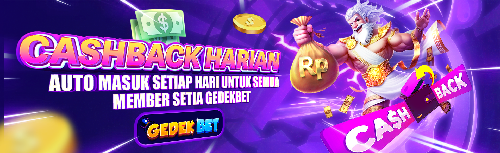 CASHBACK HARIAN SLOT & CASINO