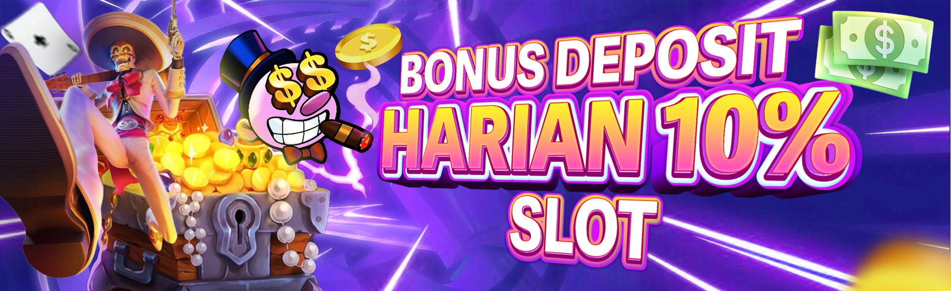 BONUS HARIAN SLOT 10%