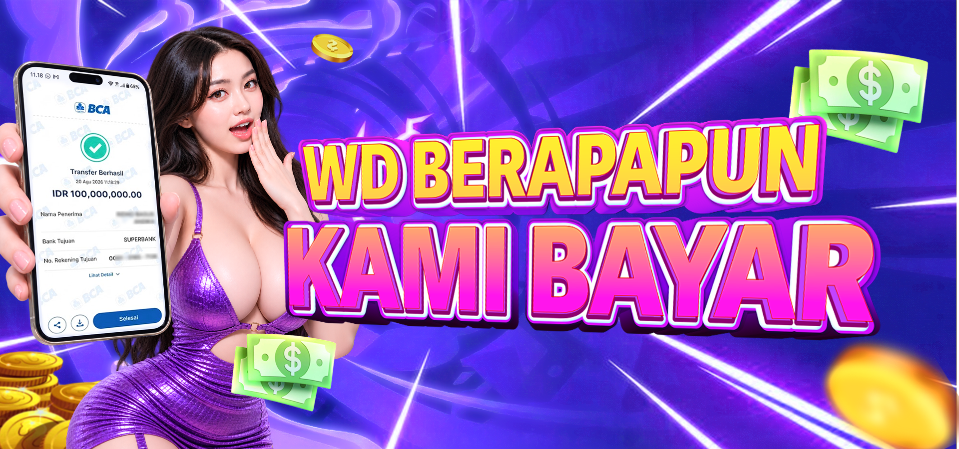 WD BERAPAPUN PASTI DIBAYAR