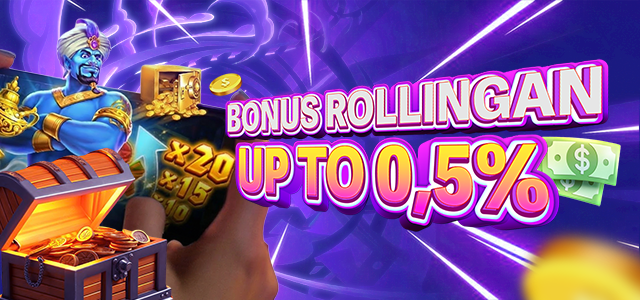 BONUS REBATE MINGGUAN UP TO 0.5%
